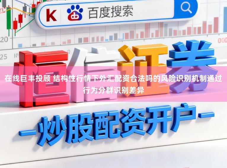 在线巨丰投顾 结构性行情下外汇配资合法吗的风险识别机制通过行为分群识别差异