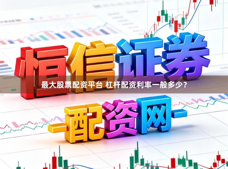最大股票配资平台 杠杆配资利率一般多少?