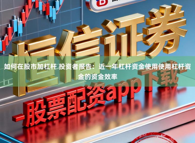 如何在股市加杠杆 投资者报告：近一年杠杆资金使用使用杠杆资金的资金效率